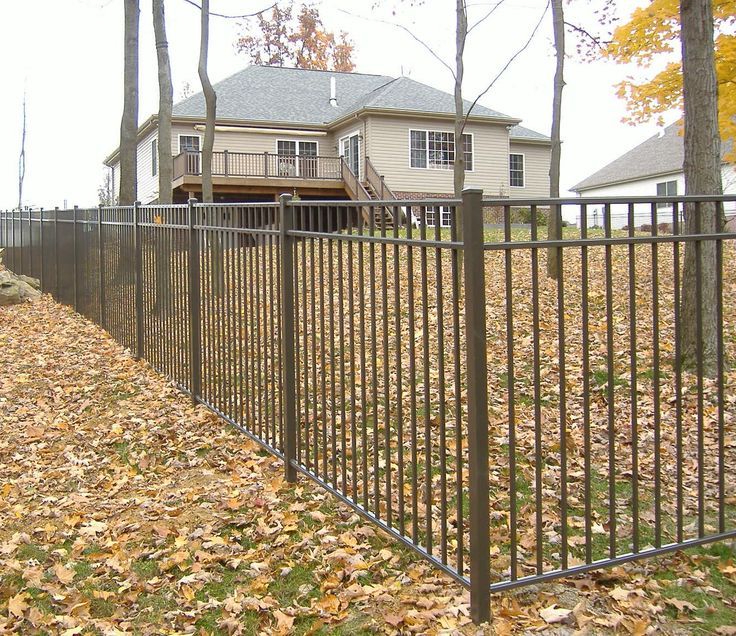 aluminum fencing